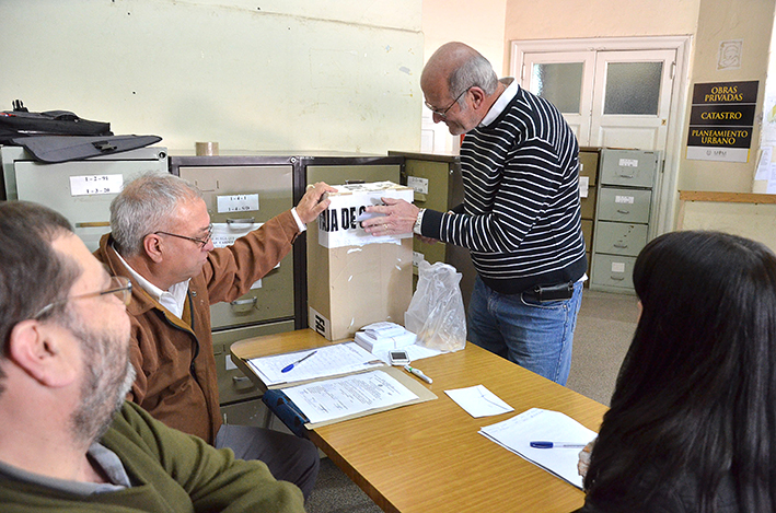 Eligieron delegados en el Palacio Municipal