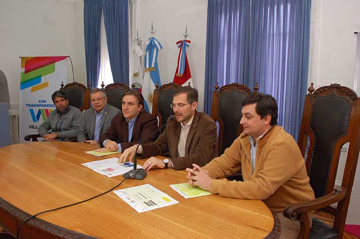 Acuerdan más dinero para desagües para favorecer a La Calera y al Roque Sáenz Peña