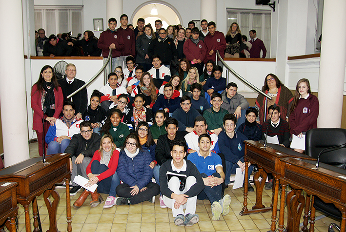 Los chicos tuvieron su primera sesión