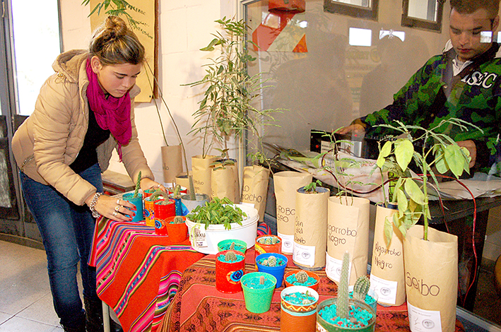 El Caminante ya tiene su jardín botánico