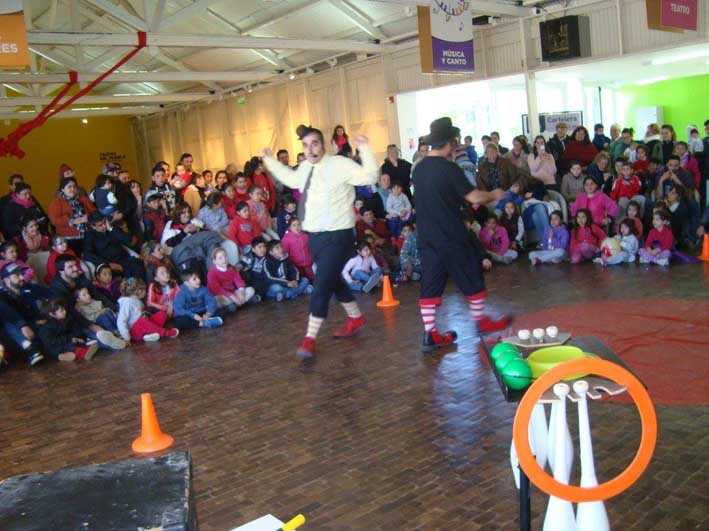 El circo también tuvo su lugar