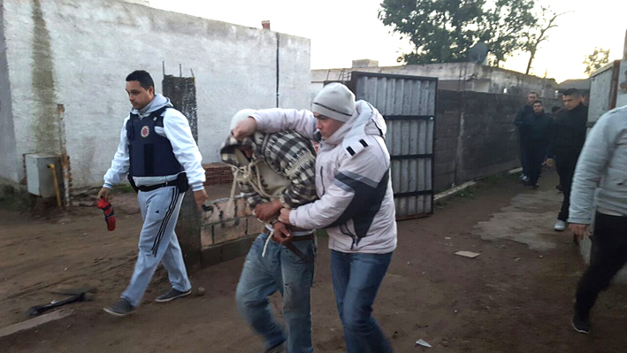 Detenido en un allanamiento