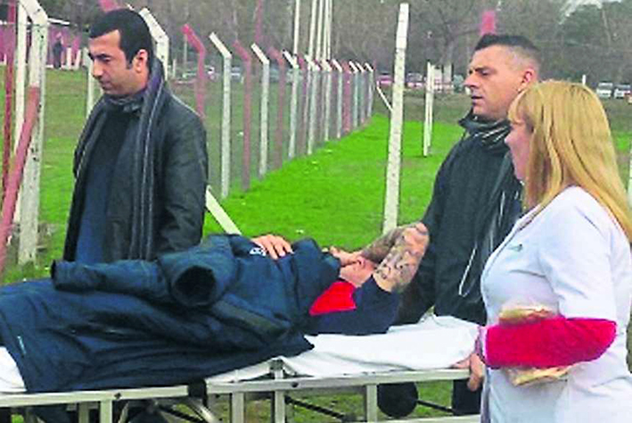 El villamariense Gonzalo Berterame sufrió una grave lesión en San Lorenzo