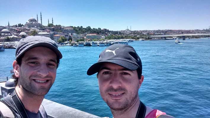 El caos en Turquía desde la ventana de un hostel