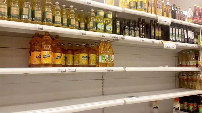 A la espera de un aumento, limitan la venta de aceites