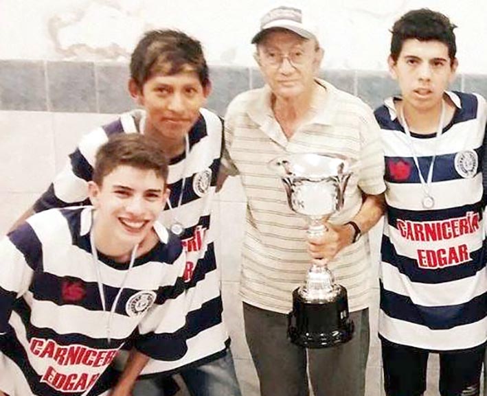 “El quería  morir en la cancha”