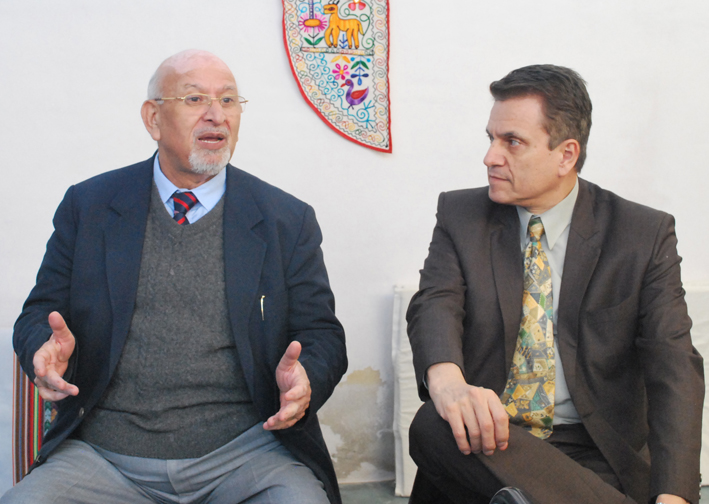 Empresario indio visita la ciudad