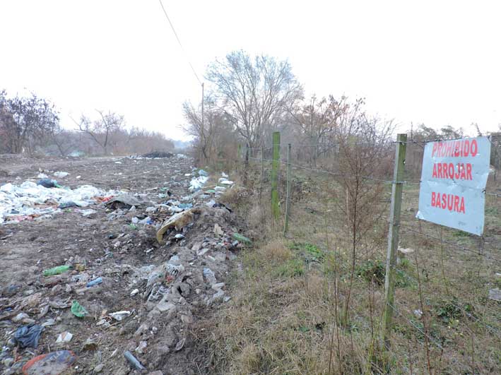 El tiempo pasa, pero la basura sigue