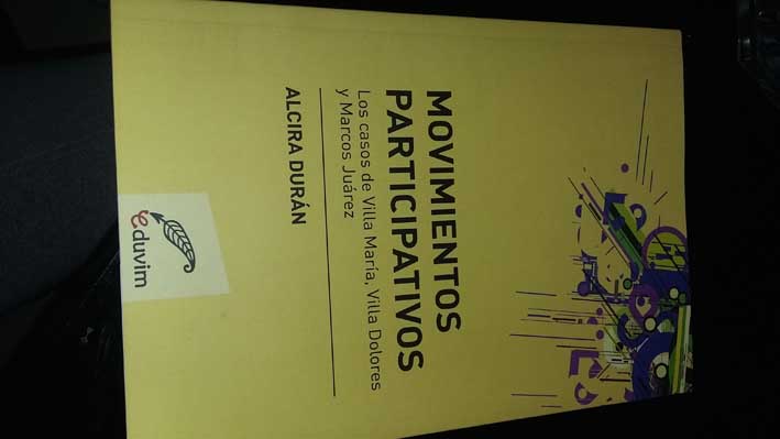 La doctora Alcira Durán socializó su libro  sobre “Movimientos participativos”