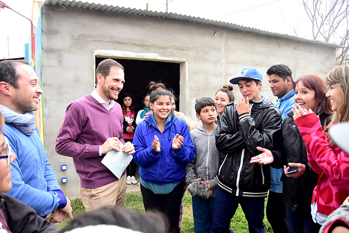 Los chicos del “Nuevas Oportunidades” mostraron lo que hacen, con rap incluido