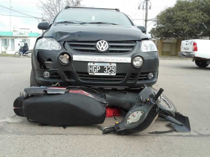Dos mujeres sufrieron fracturas en las piernas