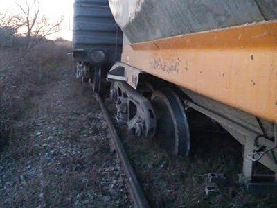 “Saltó” de las vías el vagón de un carguero