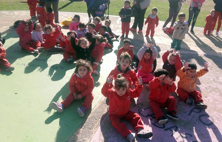 Festejaron los niños de las guarderías municipales