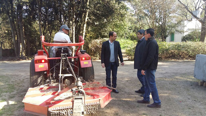 El municipio defiende las tareas que realizan en el Parque Tau
