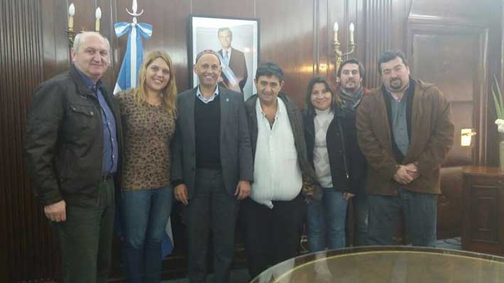 El intendente Brusa realizó gestiones  en distintas reparticiones de la Nación
