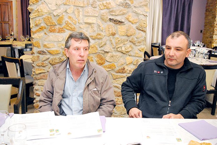Ismael Martínez de Alegría y Darío Azumendi