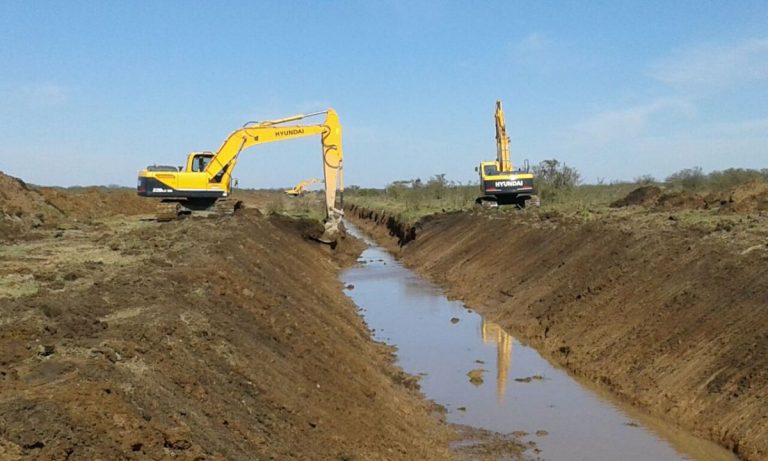 Avanza desde San Antonio de Litín la canalización de tres arroyos