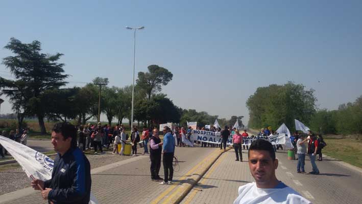 El SEP marchó por mal estado de los hospitales