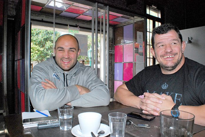 Rodrigo Bruno y Alejandro Moreno