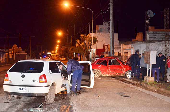 Grave choque en la exruta de tránsito pesado