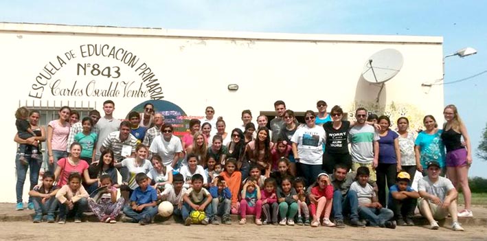 En lo profundo del Chaco, alumnos y docentes vivieron una experiencia solidaria