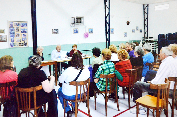 Tras la asamblea, renovaron autoridades