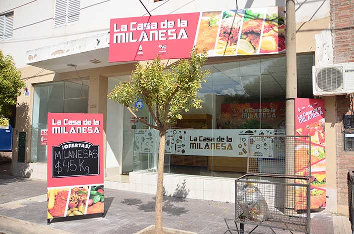 ­La Casa de la Milanesa redobló la apuesta y abrió una nueva sucursal