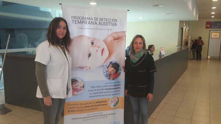 Más de 100 testeos auditivos a bebés  se llevan a cabo por mes en el Pasteur