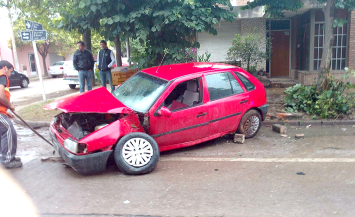 Tres caídas en la Villa y un despiste en Arroyo Cabral