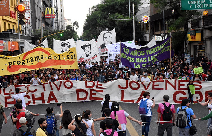 Marcha de la Gorra: 10 años de lucha contra la represión