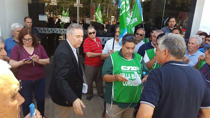 ATE presentó en ANSES un petitorio por los jubilados de la Fábrica Militar