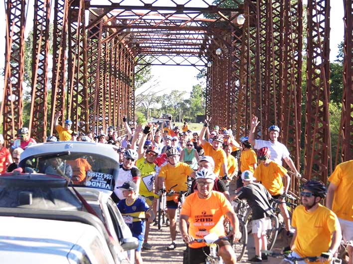 Cicloturismo en el marco de los festejos