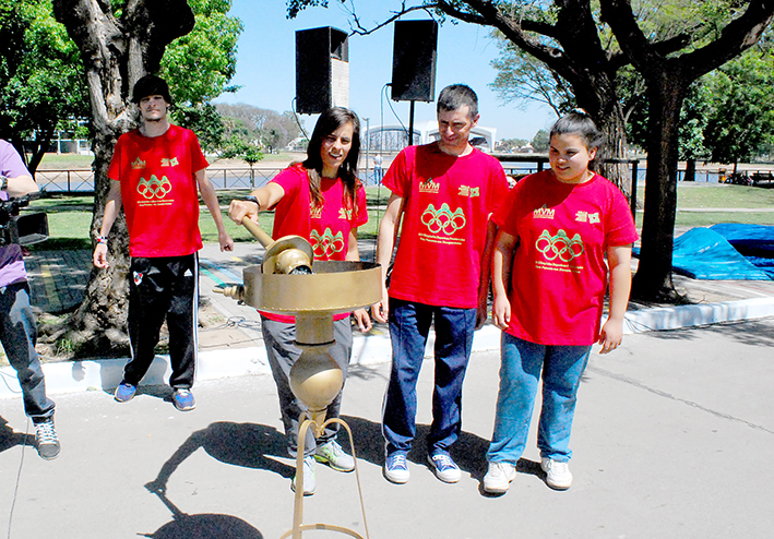 Un numeroso encuentro a pleno sol