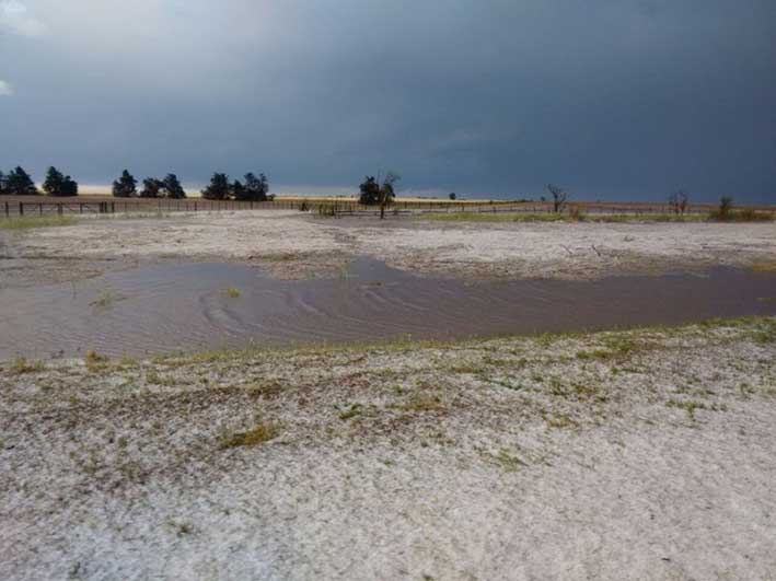 La piedra, el viento y el agua “pegaron” fuerte