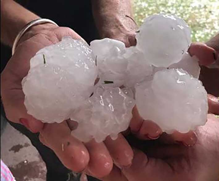 Un herido, casas inundadas e innumerables daños como consecuencia de la tormenta