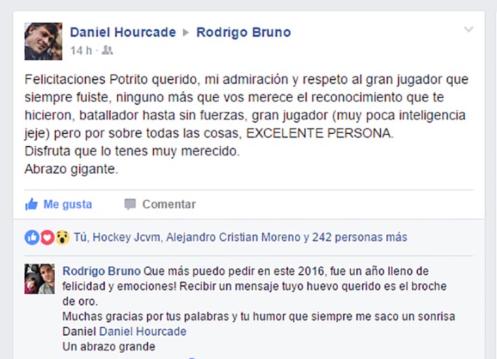 El entrenador de Los Pumas felicitó a Rodrigo Bruno