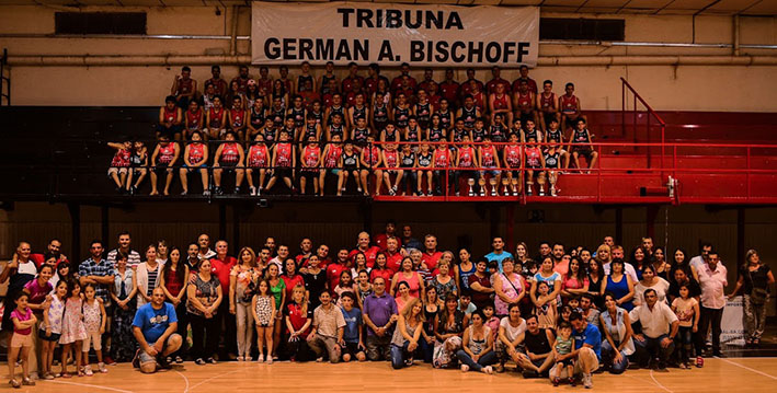 En la tribuna Germán Bischoff