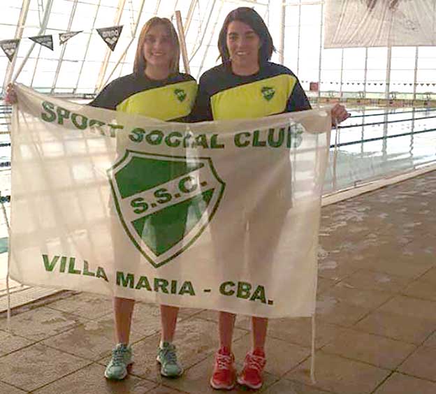 Nadadoras del Sport compitieron en Chile