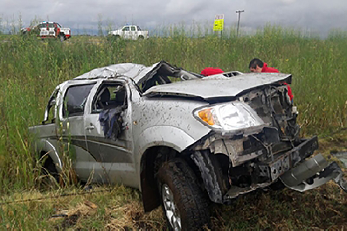 Un muerto y dos heridos en un accidente en la autopista