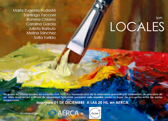 Artistas locales exponen en AERCA