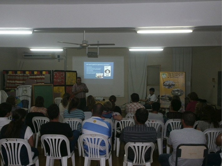 Taller sobre estrategias de coparticipación