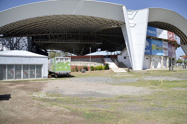 Con la Plaza de la Música pretenden habilitar un espacio hoy vedado al uso