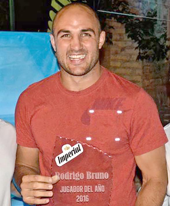 Rodrigo Bruno, elegido como el Jugador del Año