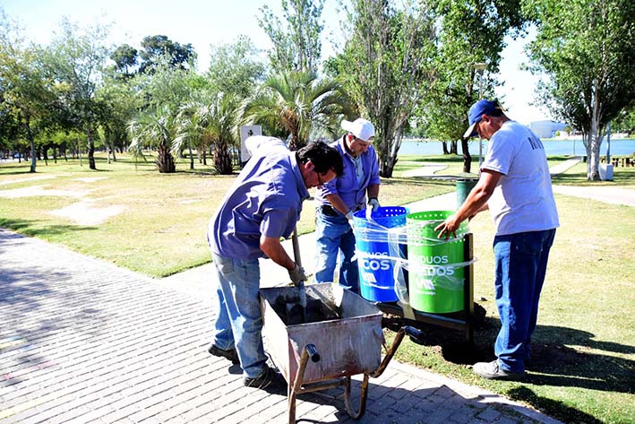 Ya se pueden separar los residuos en la costanera