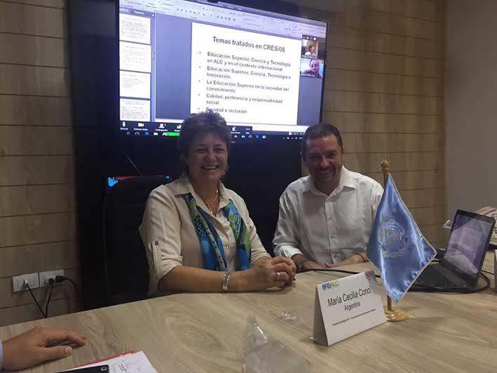 La UNVM, en una reunión de la Unesco