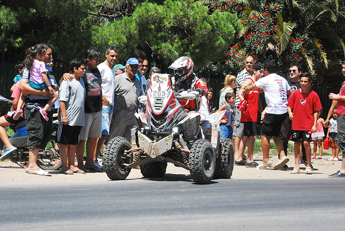 El dakar “desfila” por ambas Villas previo a la coronacion