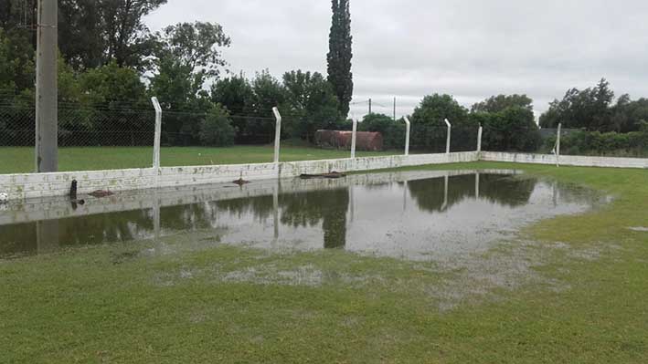 Por la lluvia, no hubo acción en Las Perdices