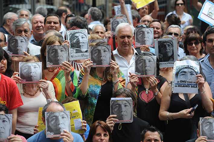 Un año después, la mirada local de la detención de Milagro Sala