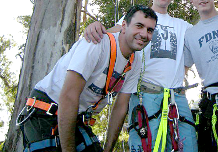 Un bombero villamariense viajó a colaborar en los incendios de Chile