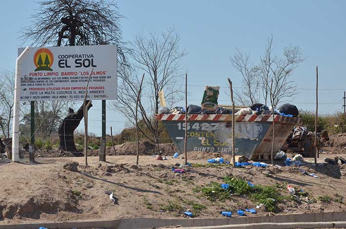 El municipio informó los lugares de desecho